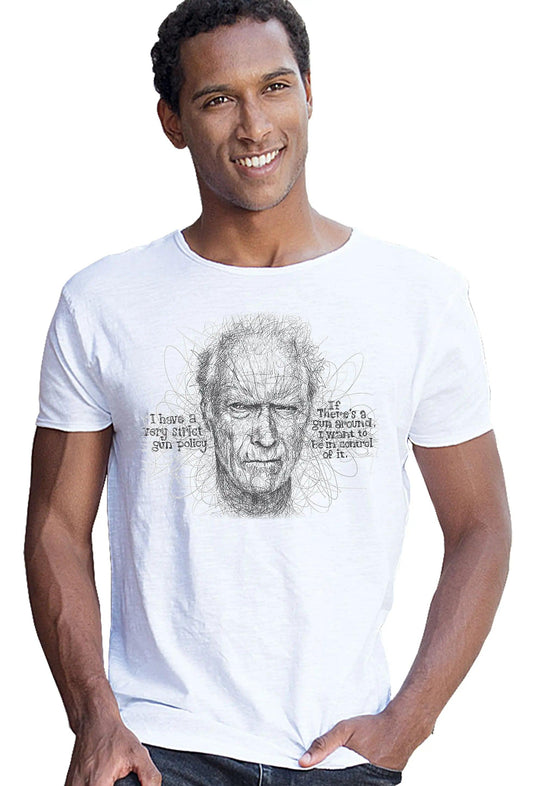Clint Eastwood Art. Color 18-26 Uomo Fashion 100% Cotone Fiammato-0